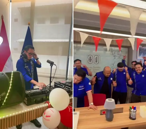 Eko Patrio parodikan sound horeg © 2025 TikTok