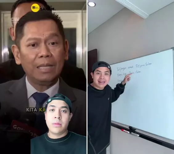Jerome Polin kritik perhitungan tunjangan 50 juta rumah DPR © 2025 TikTok Jerome Polin kritik perhitungan tunjangan 50 juta rumah DPR © 2025 TikTok