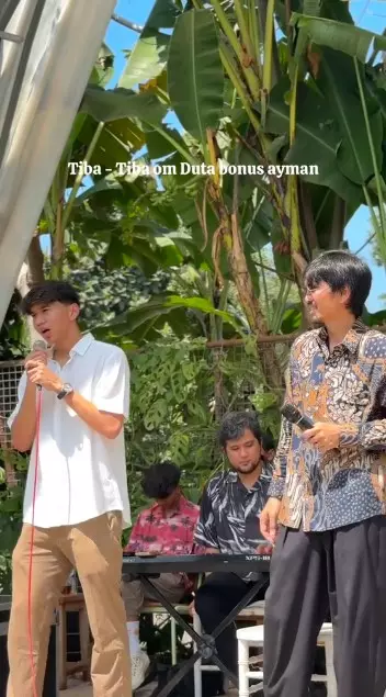 Duta SO7 rela panas-panasan nyanyi © TikTok Duta SO7 rela panas-panasan nyanyi © TikTok