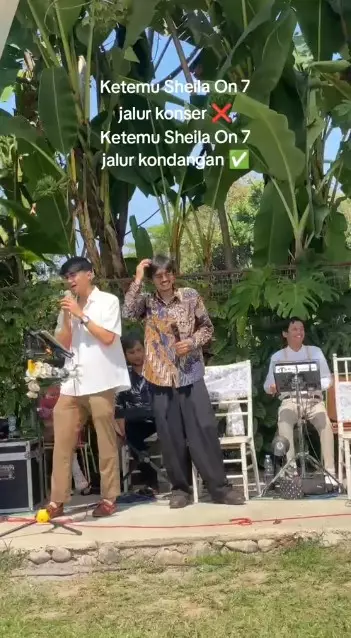Duta SO7 rela panas-panasan nyanyi © TikTok Duta SO7 rela panas-panasan nyanyi © TikTok