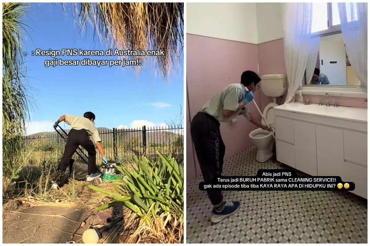 Pria ini resign dari PNS dan pilih kerja serabutan di Australia, realitanya bikin iri