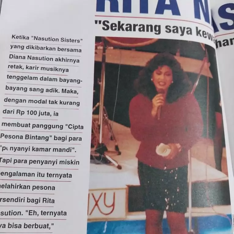 Potret lawas Rita Nasution agen properti dulu penyanyi © 2025 brilio.net
