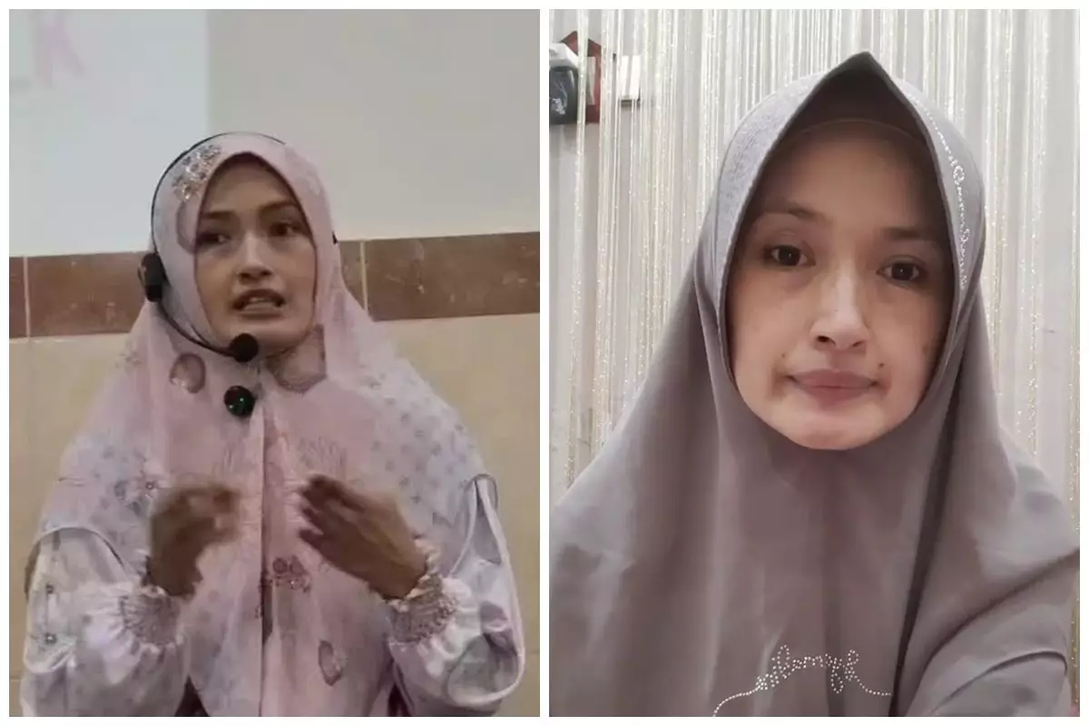 Mega Aulia pesinetron Tukang Bubur Naik Haji dituding jadi ustazah abal-abal, begini klarifikasinya