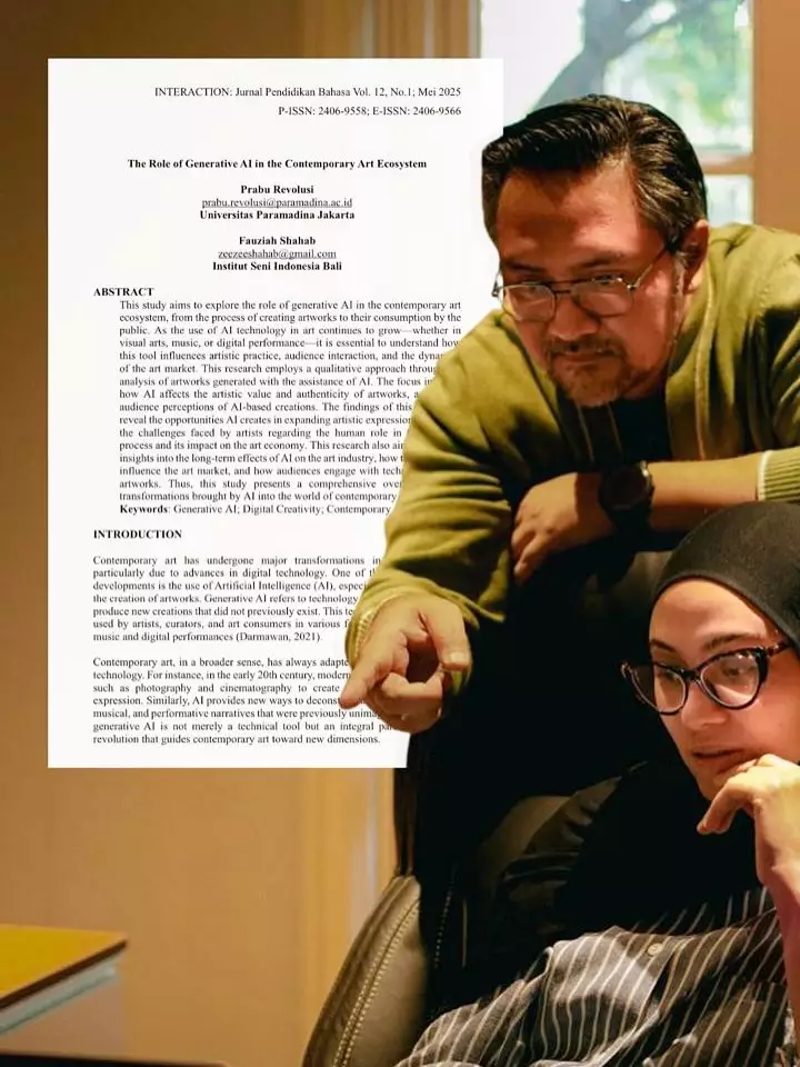 Zee Zee Shahab ujian kelayakan tesis S-3 © 2025 Instagram