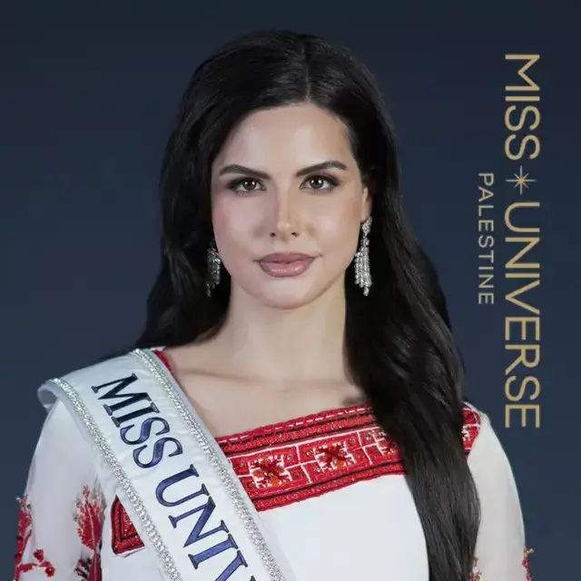 Sosok Nadeen Ayoub, finalis pertama Palestina di Miss Universe 2025