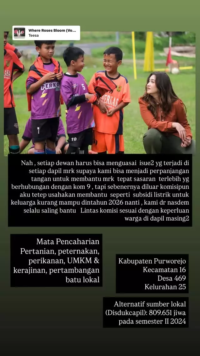 Klarifikasi Nafa Urbach usai bela kenaikan tunjangan © Instagram