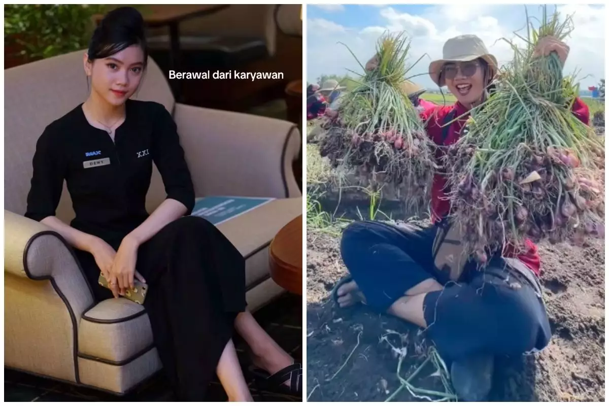 Wanita ini dulu karyawan dengan gaji Rp5 juta, resign pilih jadi petani, omsetnya capai 3 digit