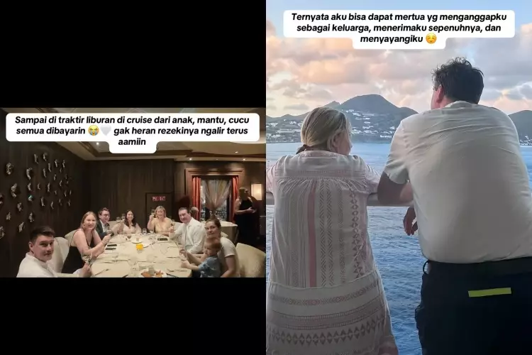 masa pengenalannya dengan mertua bule © Instagram masa pengenalannya dengan mertua bule © Instagram