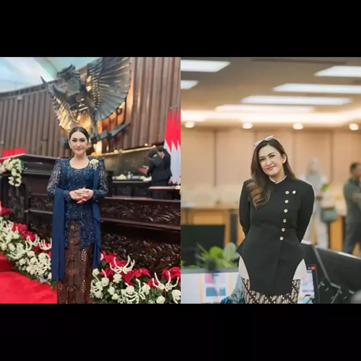 7 Gaya Nafa Urbach pakai kebaya di berbagai momen spesial