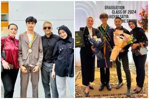 9 Potret kompak Sonya Fatmala dan Christy Jusung dukung Bintang Pratama, terbaru hadiri penghargaan