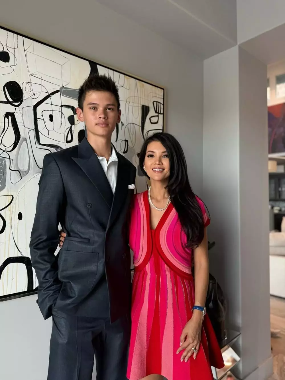 Potret terbaru Armand Fauzan putra Farah Quinn © 2025 Instagram