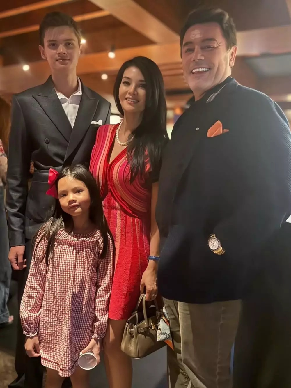 Potret terbaru Armand Fauzan putra Farah Quinn © 2025 Instagram