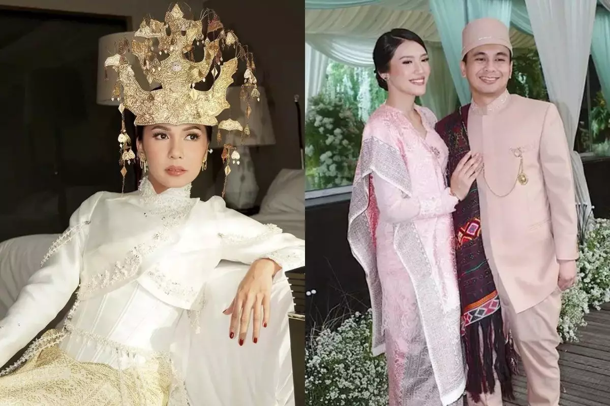 8 Momen pernikahan adik Raditya Dika, kental nuansa adat Mandailing