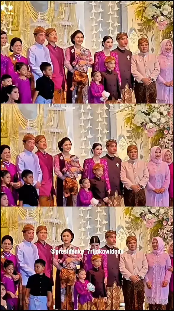 Tedak siten Bebingah putri Kaesang dan Erina Gudono © 2025 brilio.net