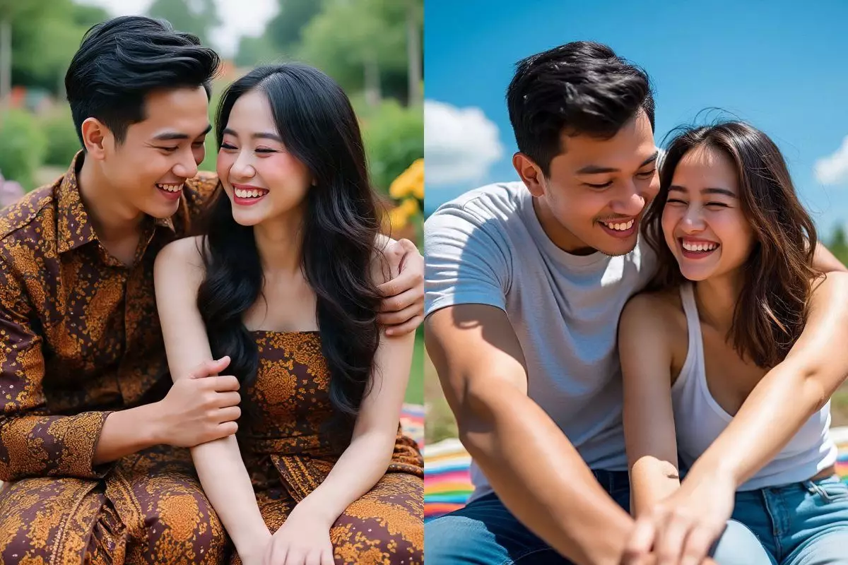 100 Kata-kata cinta lucu bikin baper terbaru 2025, romantis tapi kocak