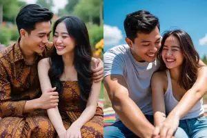 100 Kata-kata cinta lucu bikin baper terbaru 2025, romantis tapi kocak