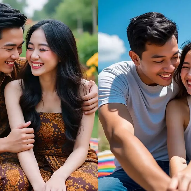 100 Kata-kata cinta lucu bikin baper terbaru 2025, romantis tapi kocak