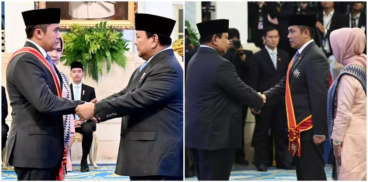 Prabowo anugerahkan Bintang Mahaputera Utama untuk Seskab Letkol Teddy, apa jasanya?