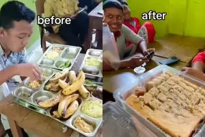 Kreativitas siswa SMA di Lampung ubah pisang menu MBG jadi bolu, cek resepnya yuk!