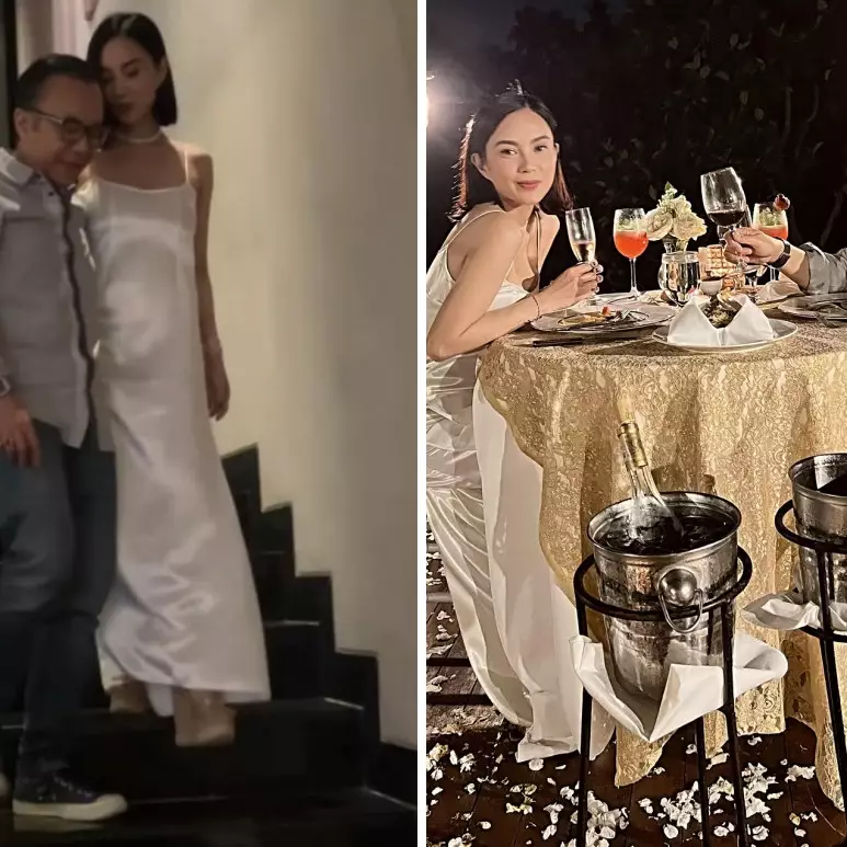 Ari Lasso beri kejutan Dearly Joshua dinner romantis di Bali, 9 potretnya bak ABG kasmaran