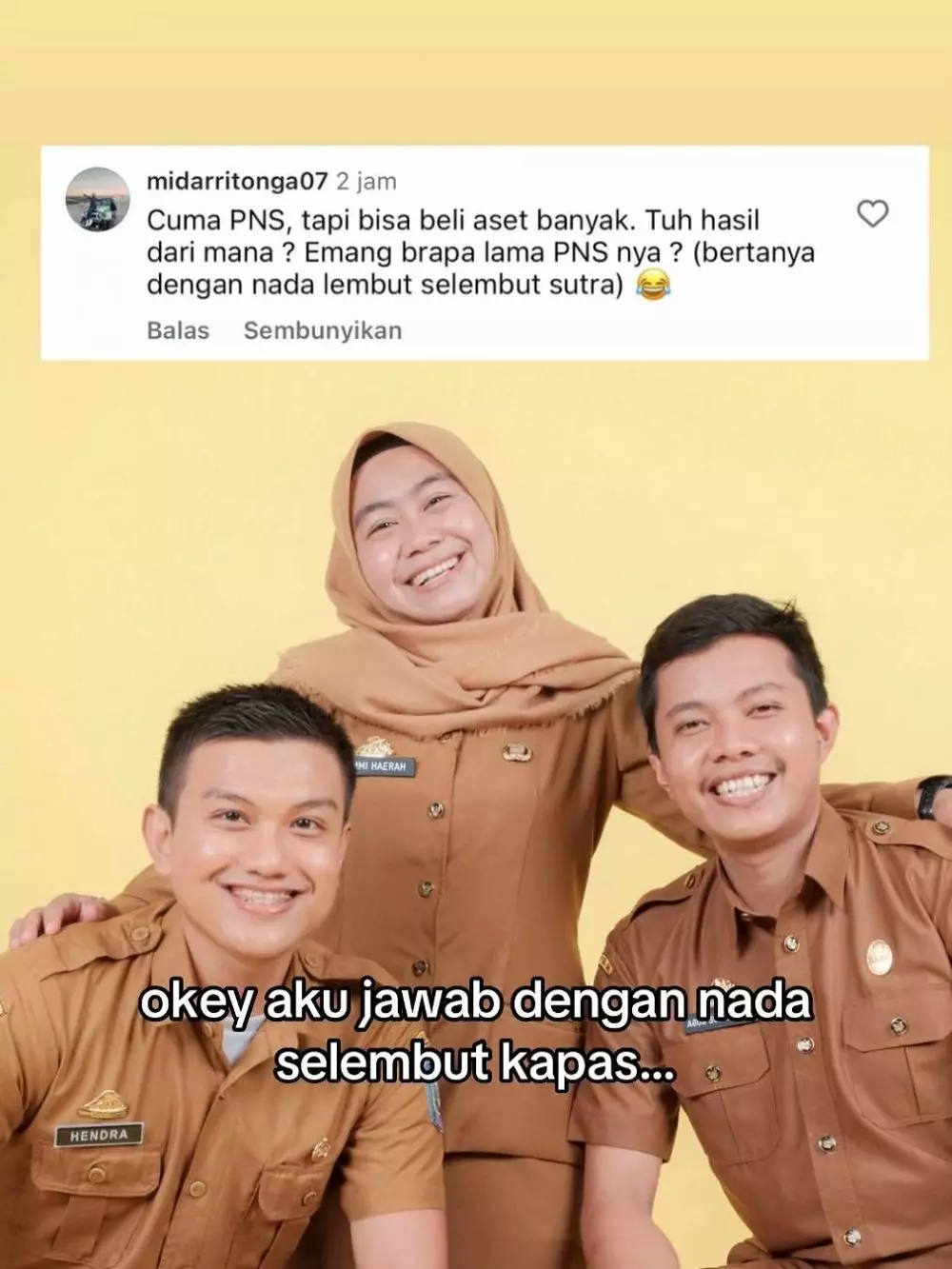 Dicibir kerja PNS tapi punya aset © Instagram Dicibir kerja PNS tapi punya aset © Instagram