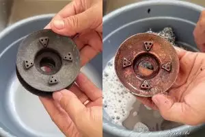 Api kompor jadi merah karena burner dekil? Coba rendam dengan cairan ini, auto bersih bebas kerak 