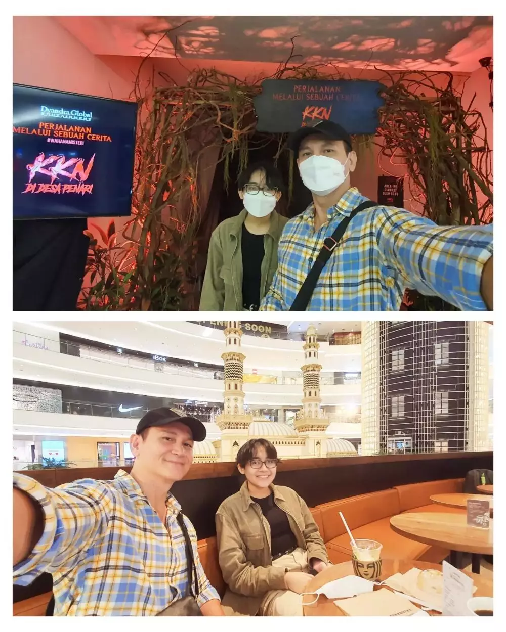 kebersamaan aktor dan anak perempuan © instagram