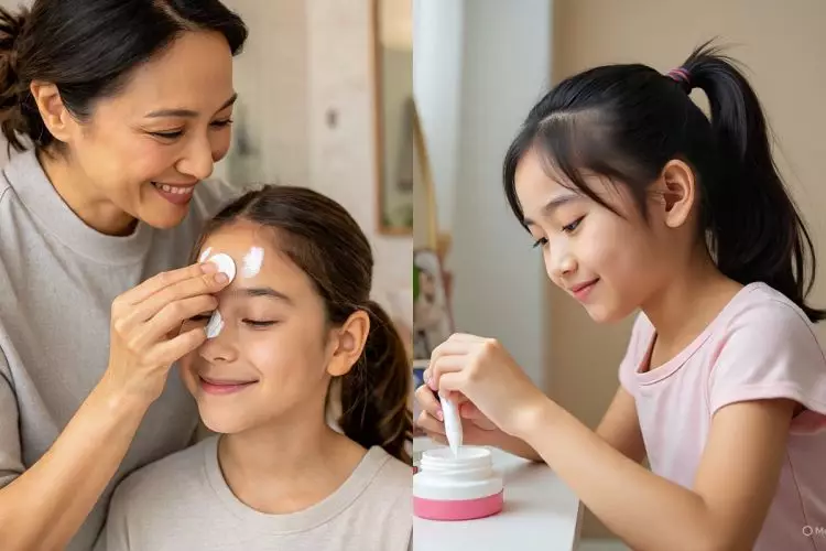 Cara merawat wajah anak usia 12 tahun agar bebas jerawat, aman & simple  untuk kulit sehat