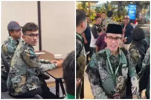Impian usai jadi mualaf tercapai, 9 potret bahagia Ruben Onsu berangkat umrah perdana usai gagal haji