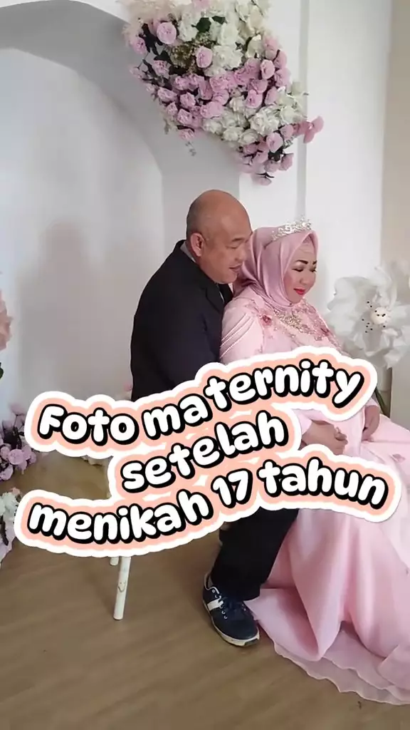 Maternity shoot pasutri dikaruniai anak usai 17 tahun menikah © 2025 TikTok