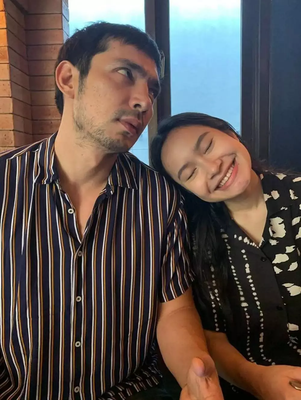 Abimana dan Satine Zaneta Instagram