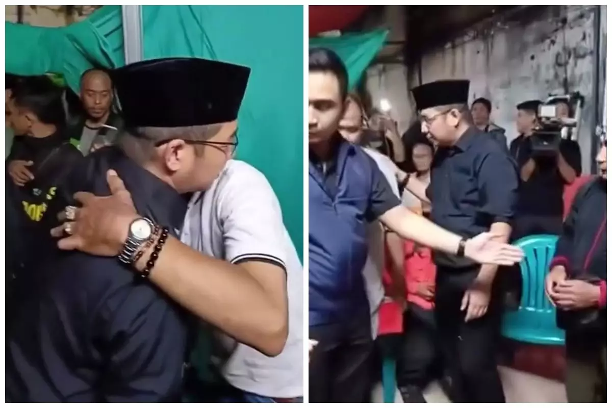 9 Potret momen Pasha Ungu melayat ke rumah Affan driver ojol korban tabrak Brimob, ucap bela sungkawa