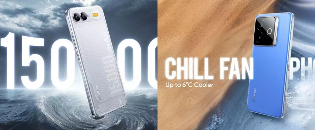 Mengintip 2 smartphone konserp realme yang ajaib, ada yang punya baterai 15.000 mAh dan 'AC' mini