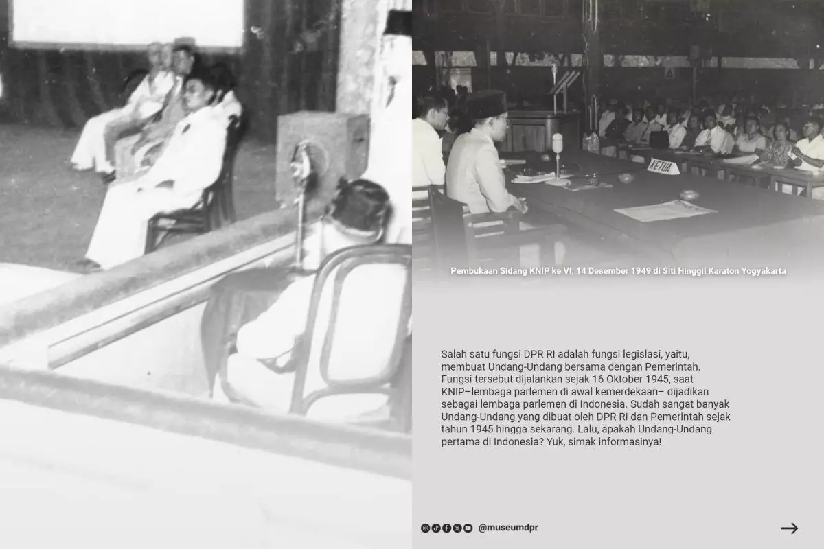 DPR ulang tahun ke-80, begini sejarah awal terbentuknya parlemen RI