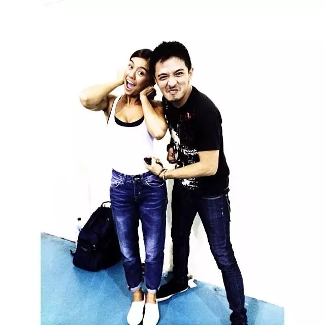 kebersamaan eza yayang dan agnes monica © berbagai sumber