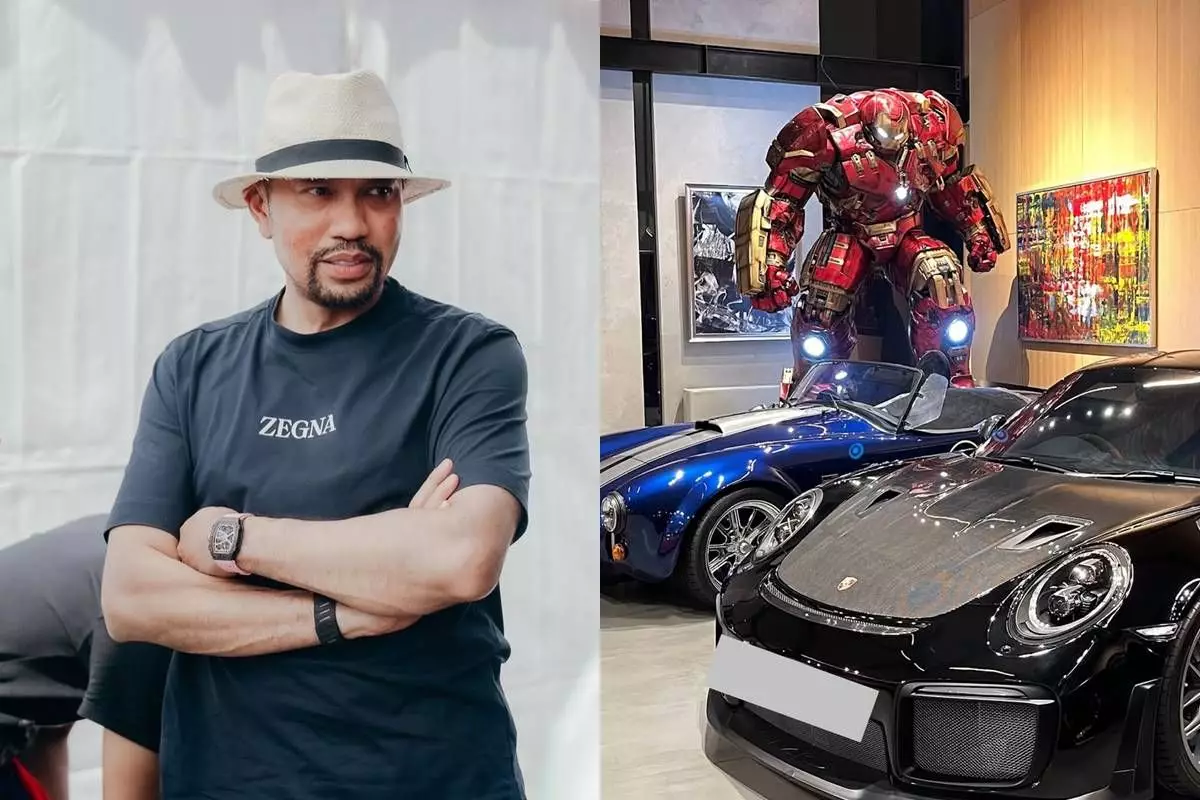 Detik-detik rumah Ahmad Sahroni digeruduk massa, kaca mobil pecah sampai patung Iron Man dibawa keluar