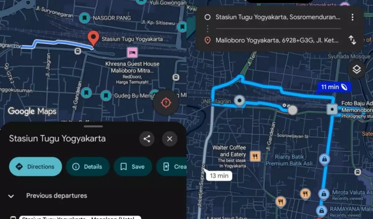 Cara atur rute Google Maps di HP untuk hindari lokasi demo, tetap hati-hati di jalan!