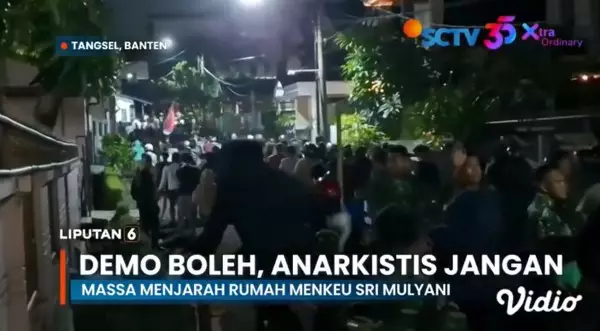 Curhat Sri Mulyani usai rumah dijarah © berbagai sumber Curhat Sri Mulyani usai rumah dijarah © berbagai sumber