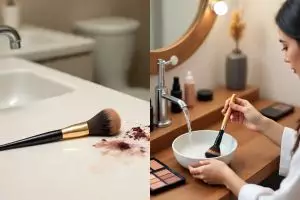 Simple banget, begini cara membersihkan kuas makeup agar awet dan bebas bakteri