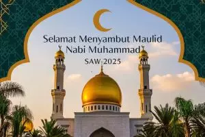 100 Kata-kata indah menyambut Maulid Nabi Muhammad SAW 2025, penuh makna dan doa