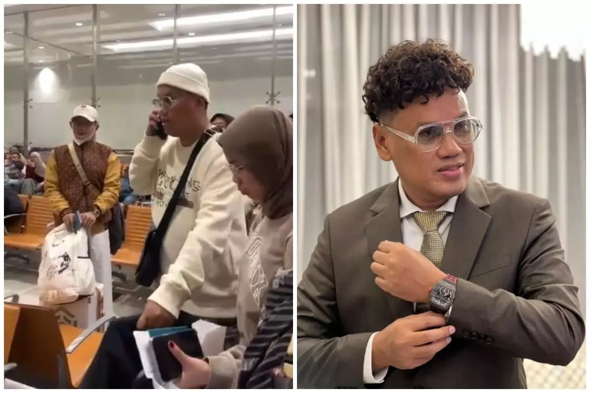 Viral video Uya Kuya di bandara dituding sengaja melarikan diri, begini fakta di baliknya