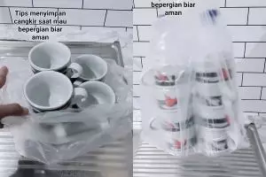 Ingin bawa cangkir saat bepergian? Coba gunakan 1 sampah dapur ini biar lebih aman dan antipecah