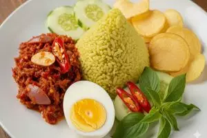 Resep nasi kuning Manado anti gagal, lengkap dengan cara bikin cakalang rica yang medok