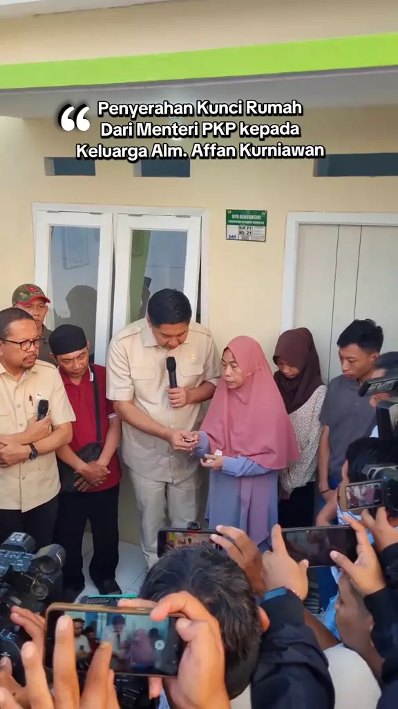 Potret rumah Affan Kurniawan dari pemerintah © 2025 TikTok Potret rumah Affan Kurniawan dari pemerintah © 2025 TikTok