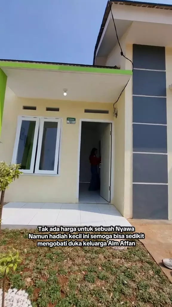 Potret rumah Affan Kurniawan dari pemerintah © 2025 TikTok Potret rumah Affan Kurniawan dari pemerintah © 2025 TikTok