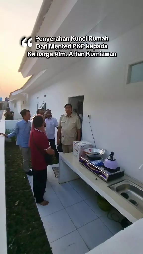 Potret rumah Affan Kurniawan dari pemerintah © 2025 TikTok Potret rumah Affan Kurniawan dari pemerintah © 2025 TikTok