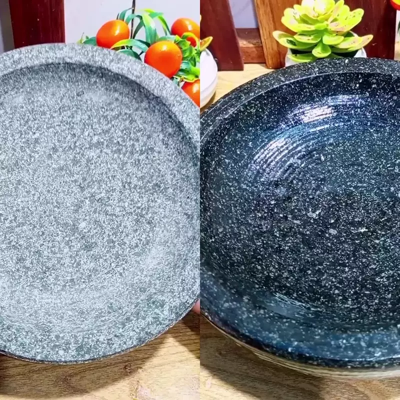 Tak perlu lagi direndam berjam-jam, ini cara praktis bersihkan cobek batu baru agar aman dipakai