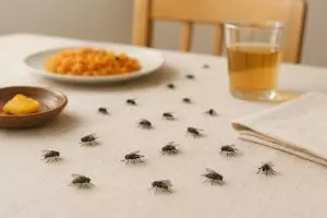 Solusi ampuh usir lalat di meja makan agar santapan terhindari dari kuman, praktis modal 1 jenis daun