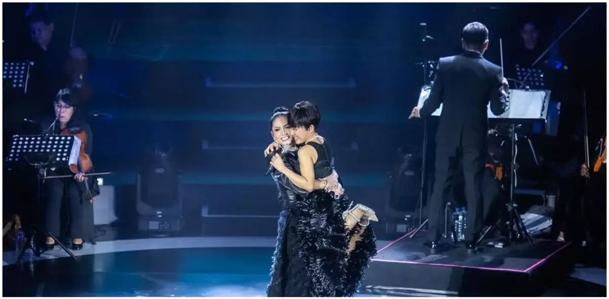 Penantian panjang Yuni Shara bisa duet bareng dengan Krisdayanti akhirnya kesampaian, ini 5 potretnya