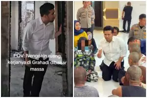 Momen Emil Dardak bertemu pelaku yang bakar Gedung Grahadi, alih-alih marah sikapnya bikin adem